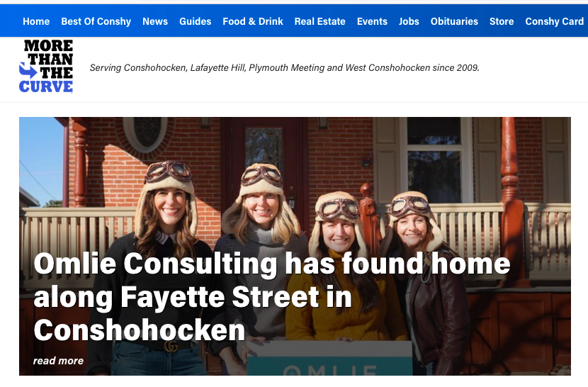 Omlie Consulting has found home along Fayette Street in Conshohocken