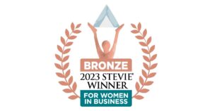 Bronze 2023 Stevie Winner For Women In Business Logo