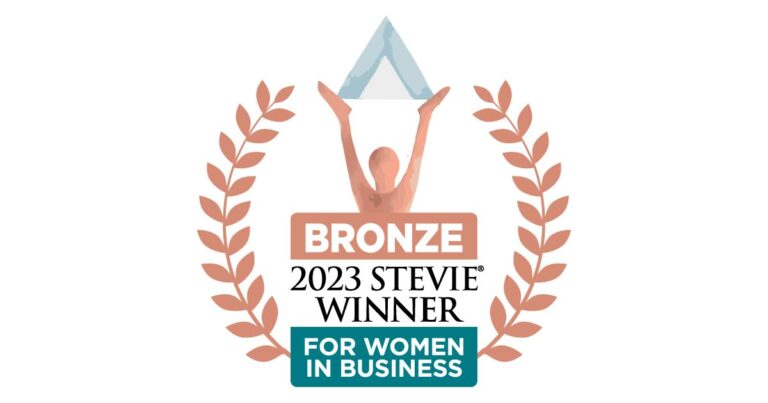 Bronze 2023 Stevie Winner For Women In Business Logo