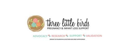 Three Little Birds, Pregnancy & Infant Loss Support logo